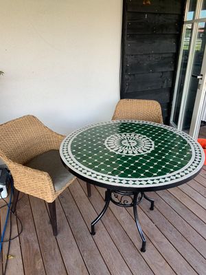 Mozaiek tafels 100 cm