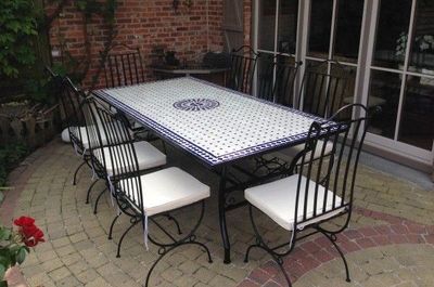 Mozaiektafels 180-200 cm