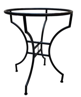 Smeedijzeren Onderstel 60S7222P4KL voor  Mozaïekblad 70-(80) cm