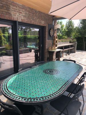 Mozaiektafels 200 cm