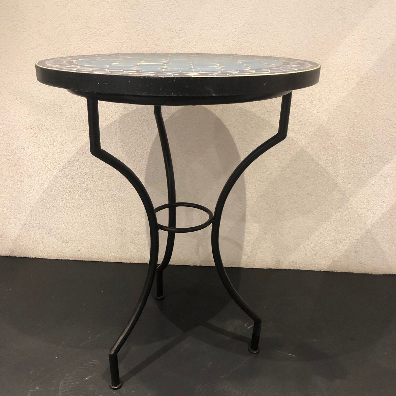 Smeedijzeren Onderstel Hoog 50S22P3 voor Mozaïekblad 60 cm — detail 3