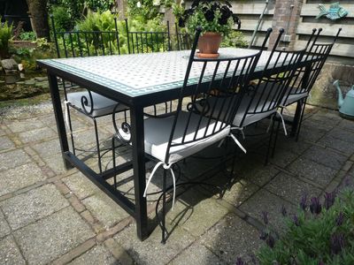 Smeedijzeren Onderstel INDUSTRIEL RH190IND40 voor Mozaïekblad 200 - 240 cm Rechthoek Smeedijzeren Onderstel INDUSTRIEL RH190IND40 voor Mozaïekblad 200 - 240 cm Rechthoek