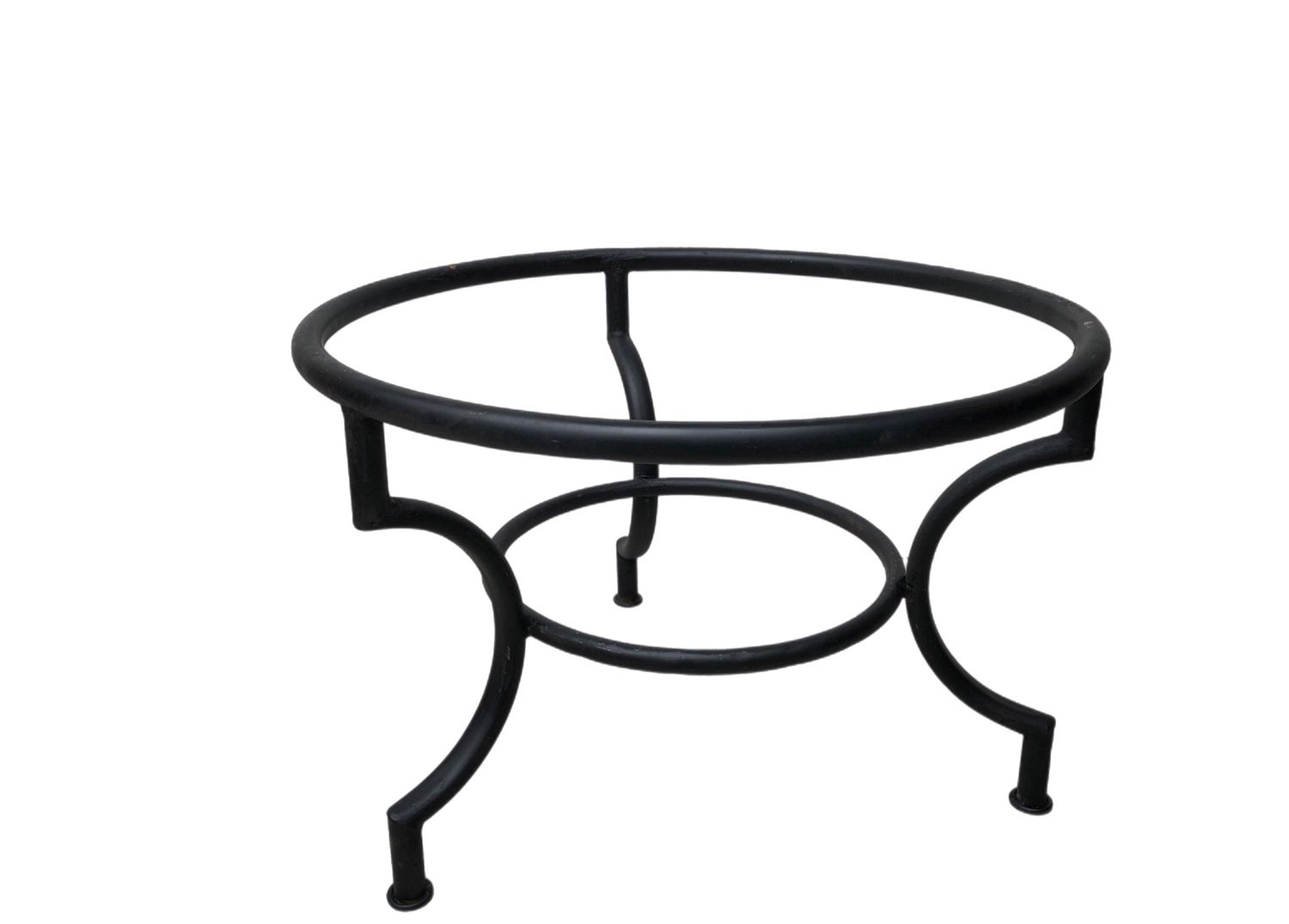 Smeedijzeren Onderstel Laag 70S22P3 voor Mozaïekblad  80-90 cm