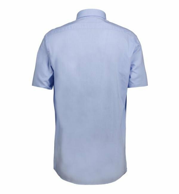 Light Blue Oxford - Short Sleeve - Modern Fit Shirt