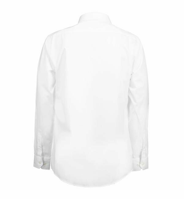 White Poplin  Modern Fit Shirt