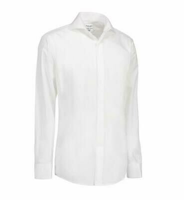 White Poplin | Tuxedo  Slim Fit
