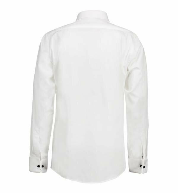 White Poplin | Tuxedo  Slim Fit