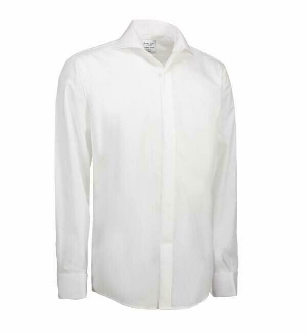 White Poplin | Tuxedo  Modern Fit