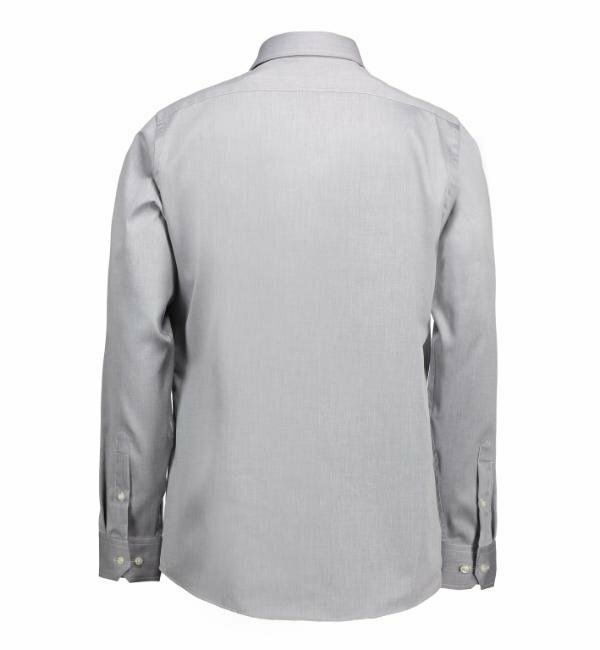 Silver Grey Fine Twill | Modern Fit