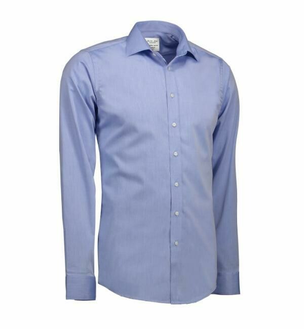 Light Blue Fine Twill - Slim Fit Shirt