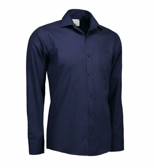 Navy Fine Twill - Slim Fit Shirt