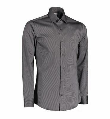 Dark Grey Fine Twill | California Slim Fit Shirt