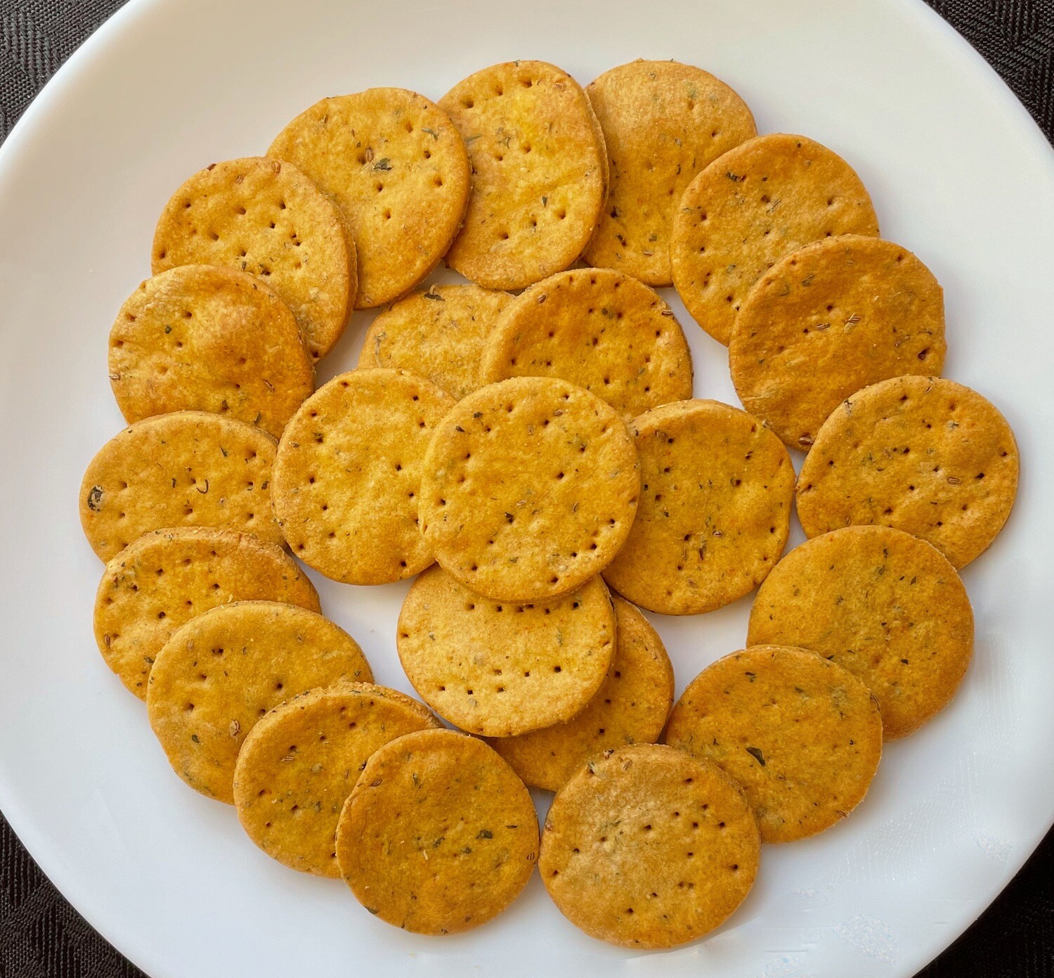 Baked Fenugreek Crisps