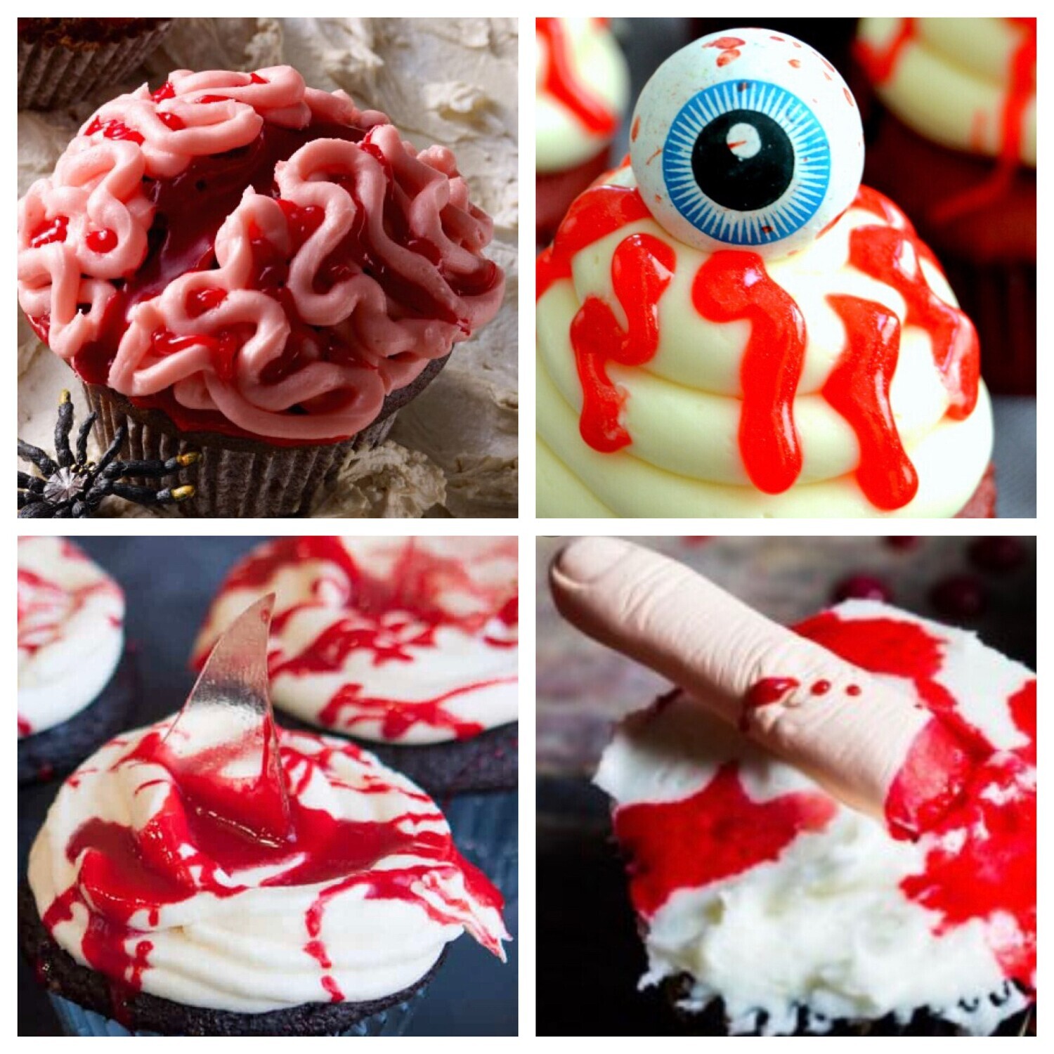 Blood & Brains Halloween Cupcake Class - Friday, October 28th from 6pm to 8pm