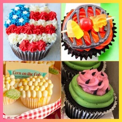 Kids cookout cupcake decorating class Sunday July 10th 12pm go 2pm