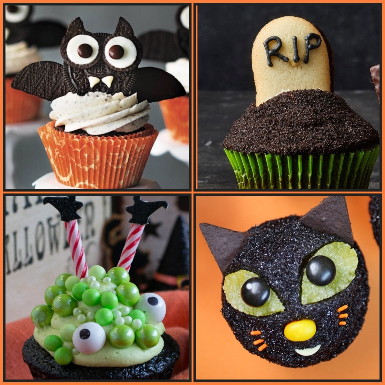 Kids Halloween Cupcake Decorating Class Sunday October 23rd from 12pm to 2pm