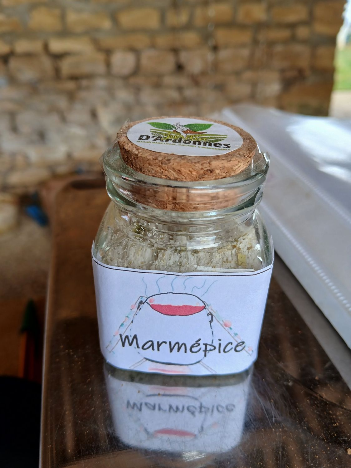 Sel aromatisé à la Livèche &quot;Marmépice&quot;
