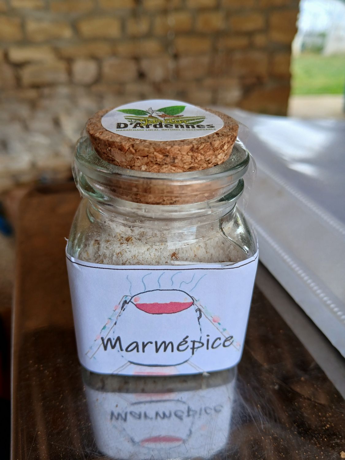 Sel aromatisé à la coriandre &quot;Marmépice&quot;