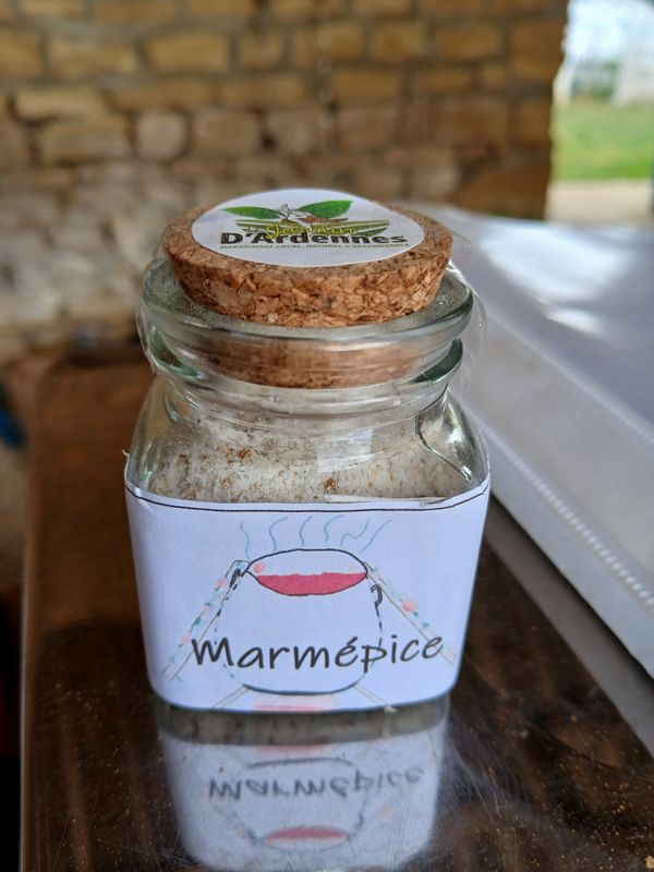 Sel aromatisé à la coriandre &quot;Marmépice&quot;