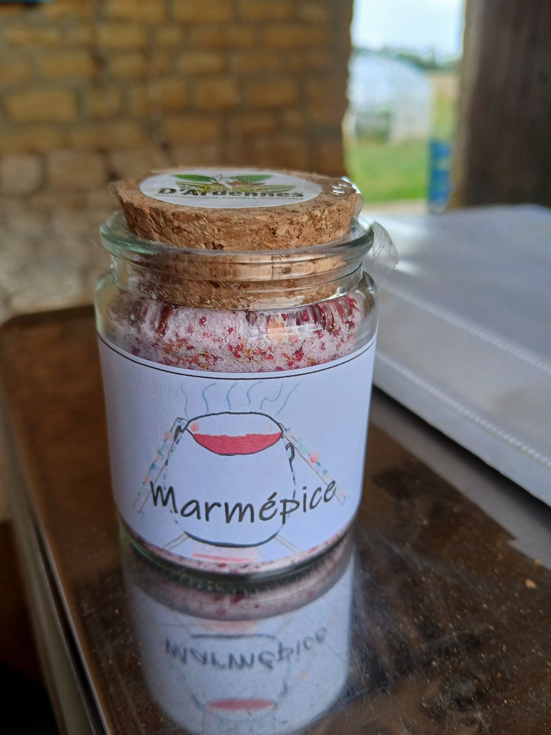 Sel aromatisé à la rose &quot;Marmépice&quot;