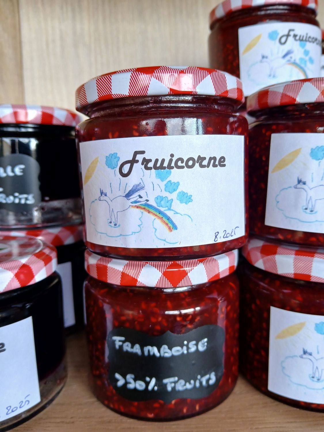 Confiture artisanale &quot;Fruicorne&quot; Framboise