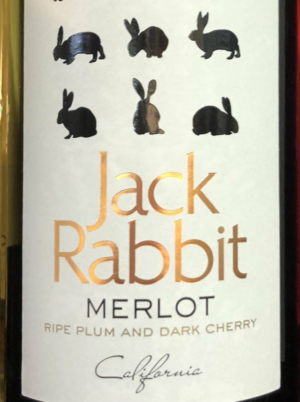 75cl Rabbit Jack Merlot