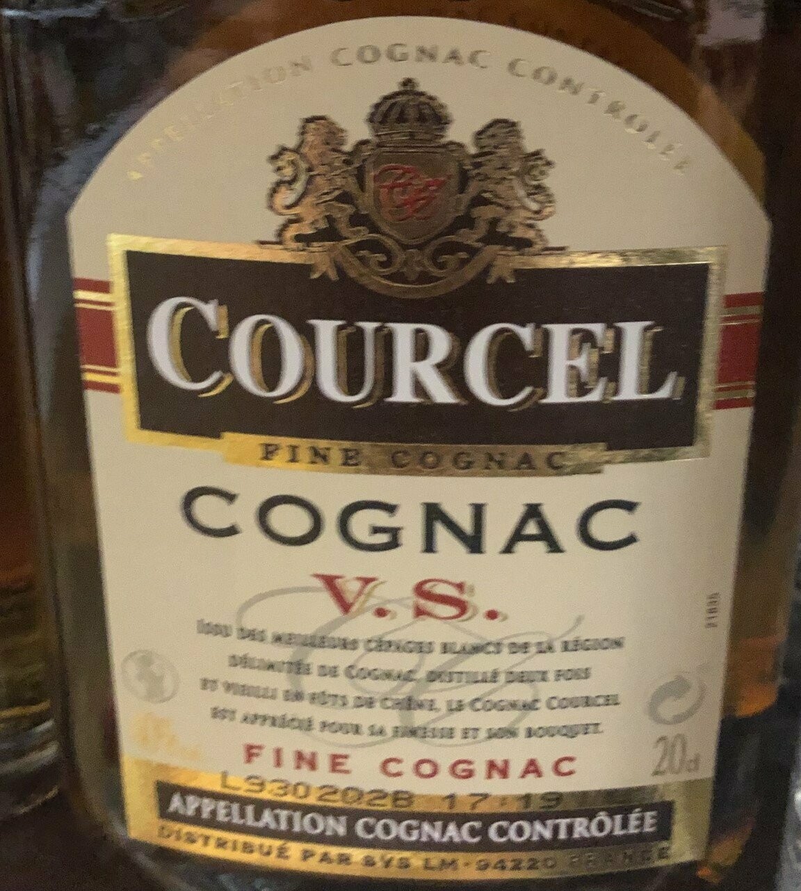 Courcel Cognac VS 20cl