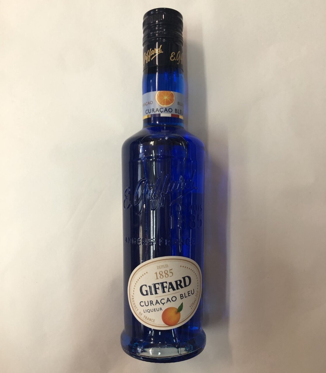 Blue Curacao Giffard Liqueur 35cl (Half Bottle)