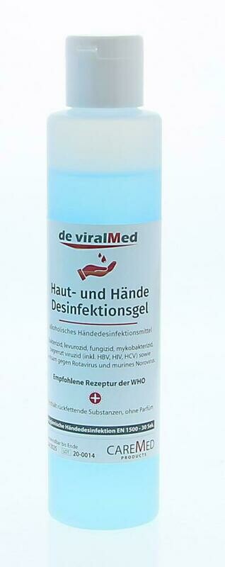 de viralMed Hände & Hautdesinfektionsgel 150ml