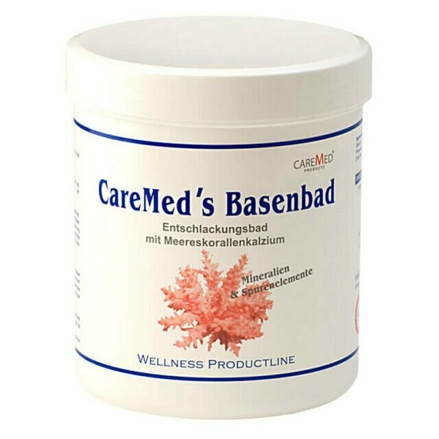 CareMed's Basenbad mit Meereskorallenkalzium 500g