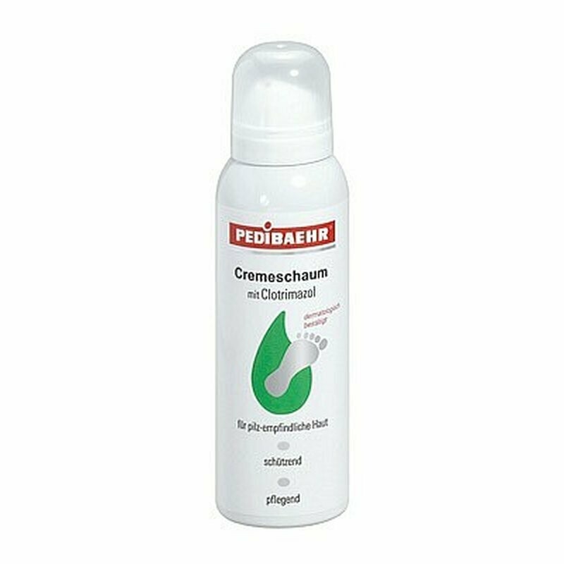 PEDIBAEHR - Cremeschaum mit Clotrimazol 125 ml