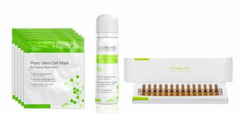 Cora Fee Phyto Stem Cell Gesichtspflege Set 3 teilig