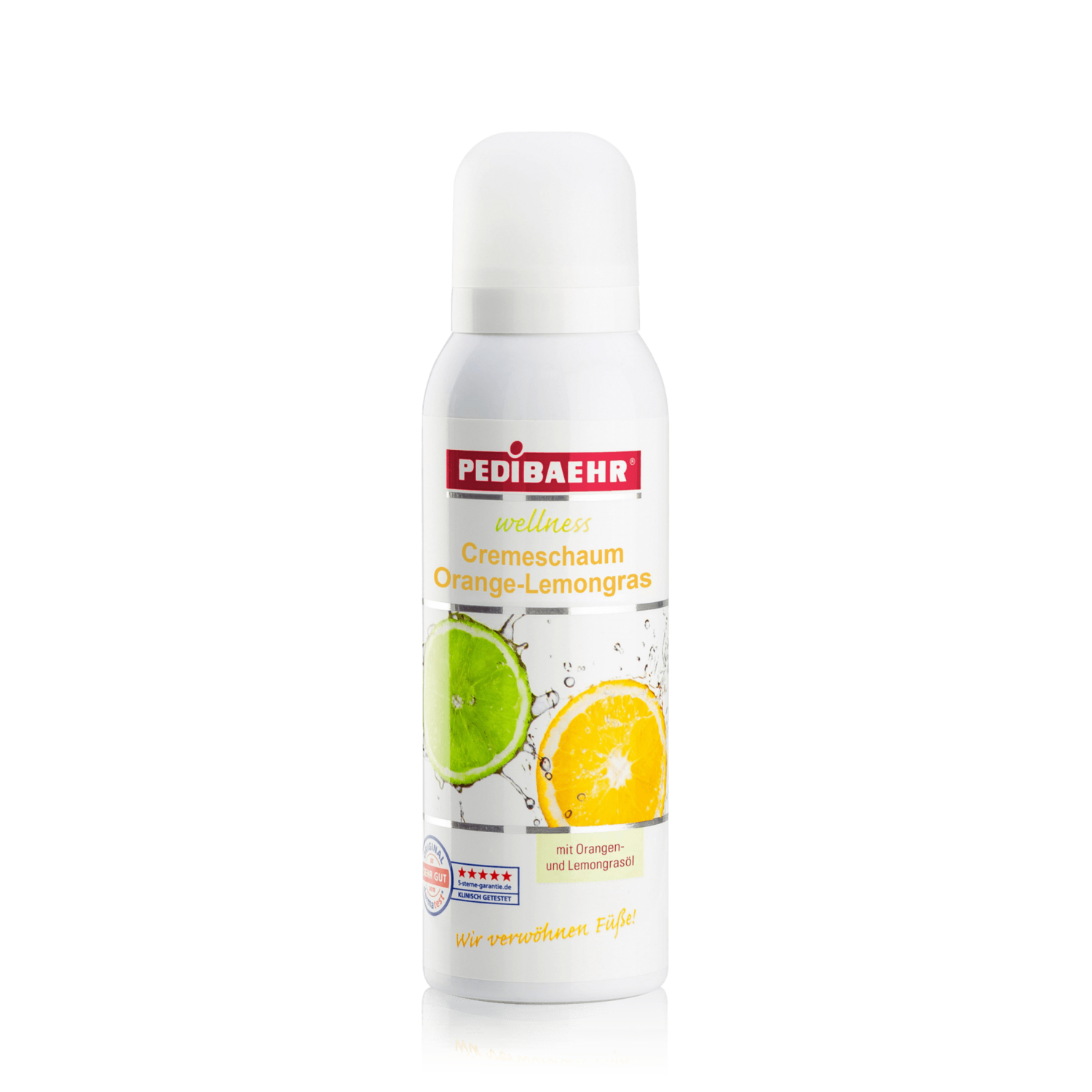 Pedibaehr Cremeschaum Orange-Lemongrass 125ml