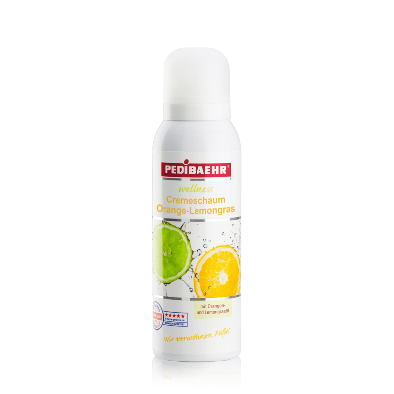 Pedibaehr Cremeschaum Orange-Lemongrass 125ml
