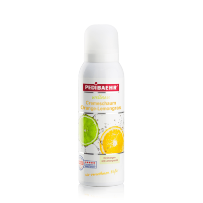 Pedibaehr Cremeschaum Orange-Lemongrass 125ml