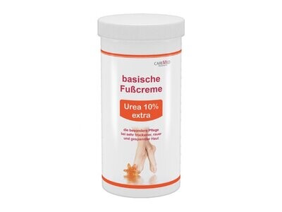 CareMed - basische Fußcreme UREA 10% extra 450ml