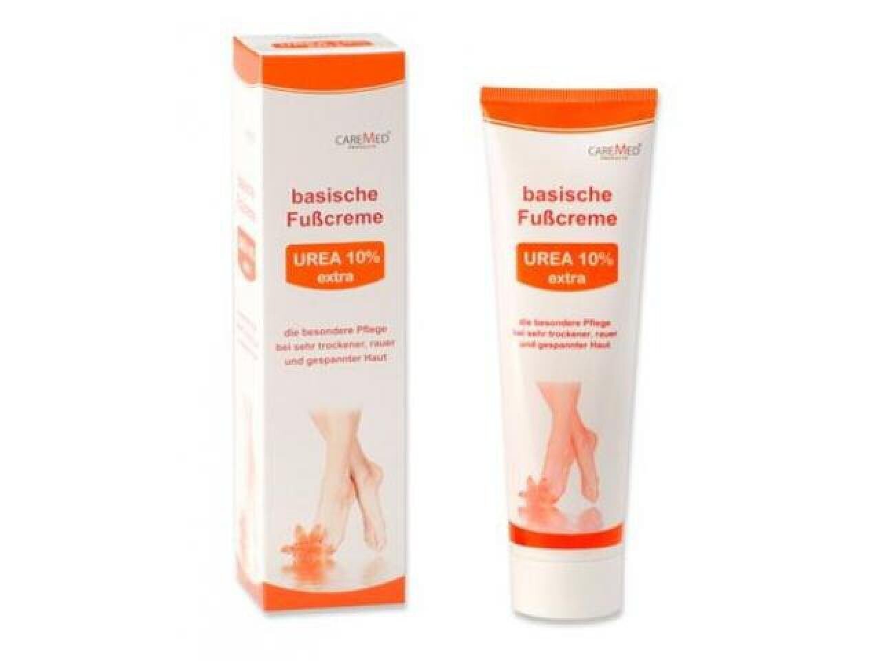 CareMed - basische Fußcreme UREA 10% extra 150ml
