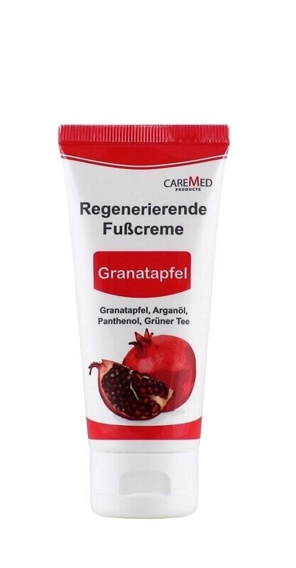 CareMed - Regenerierende Fußcreme Granatapfel 50ml
