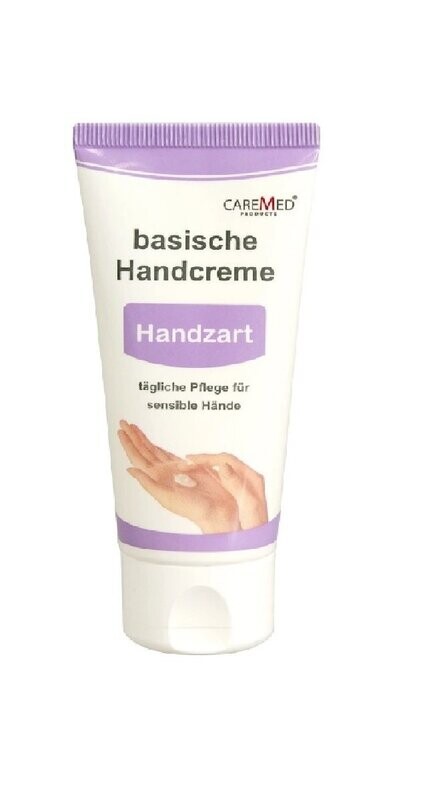 CareMed basische Handcreme Handzart 75ml Tube