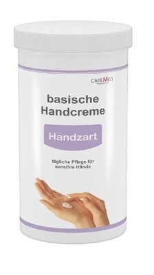 CareMed Basische Handcreme Handzart 450 ml ohne Dosierspender
