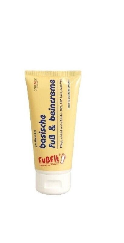 CareMed - basisches Fußcreme FußFit 75ml Tube