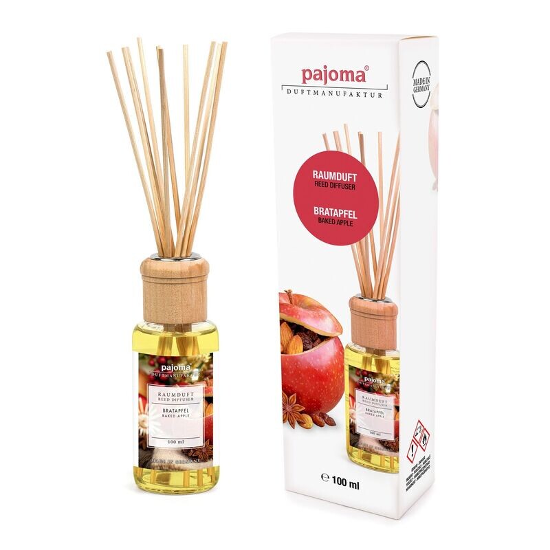 pajoma Raumduft Bratapfel, 1er Pack (1 x 100 ml) in Geschenkverpackung