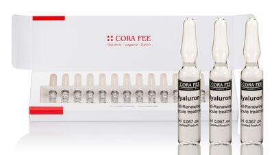 Cora Fee Lift Hyaluron Ampoulles | 14 Ampullen á 2 ml Cora Fee Lift Hyaluron Ampoulles | 14 Ampullen á 2 ml
