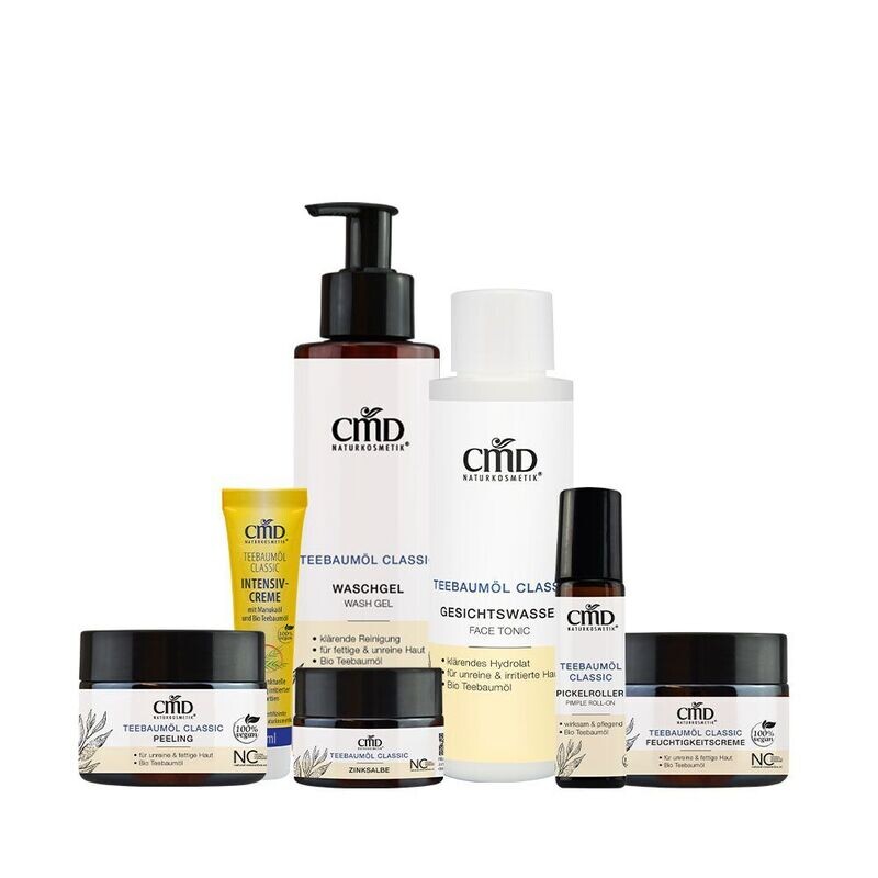 CMD Kosmetik - 7er Anti Pickel Set Teebaumöl