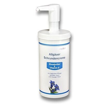 CareMed - Allgäuer Schrundencreme 450 ml Dose  mit Dosierspender