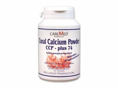 CareMed - Coral Calcium Powder CCP - plus 74