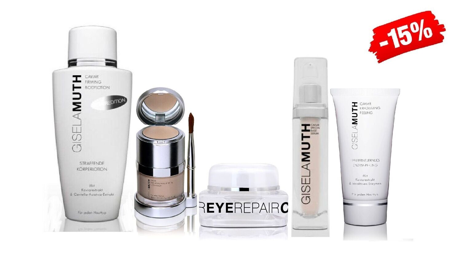 Gisela Muth - Caviar Gesichtspflege Set 5tlg