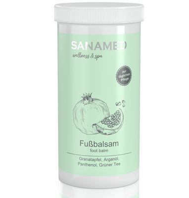 CareMed - Regenerierende Fußcreme Granatapfel 450ml ohne Dosierspender