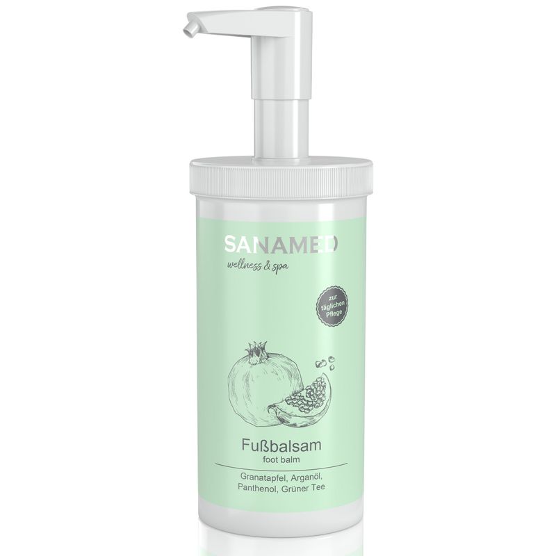 CareMed - Regenerierende Fußcreme Granatapfel 450ml mit Dosierspender