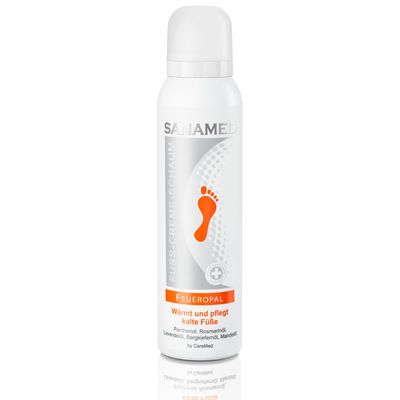 SANAMED - Fuß-Creme-Schaum "Feueropal" 150ml